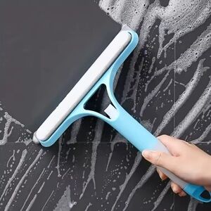 Blue Window Squeegee